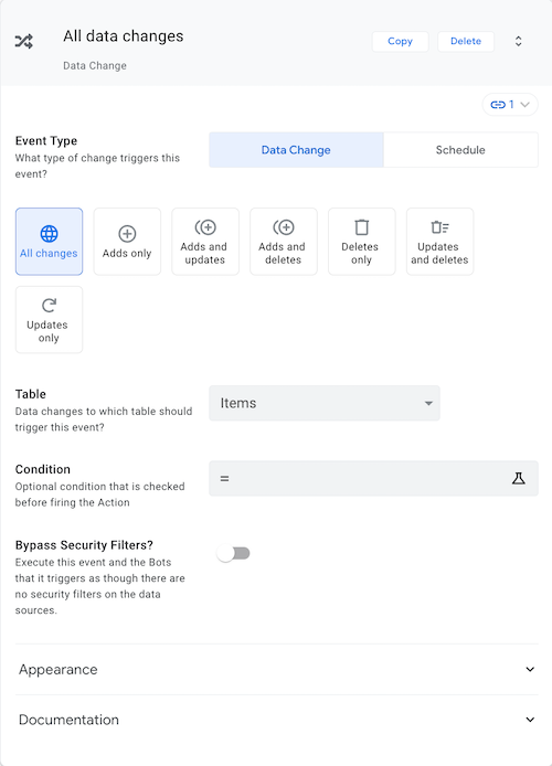 Events: The Essentials - AppSheet Help