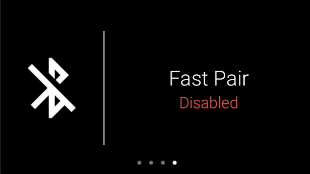 Fast Pair Disabled