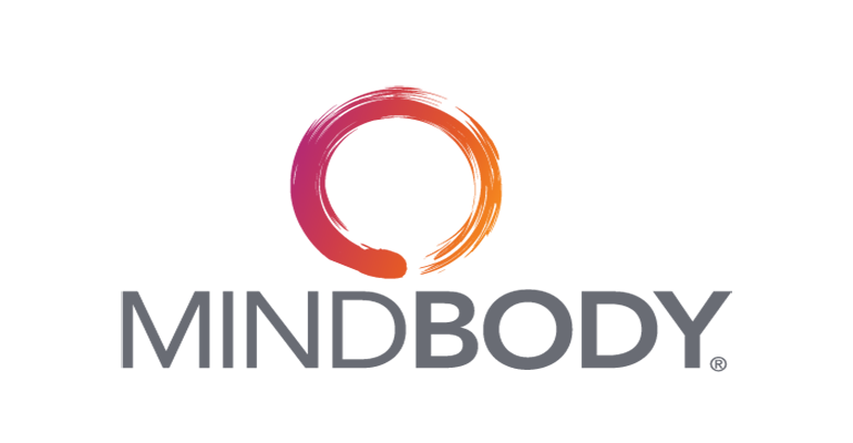 The company logo for MindBody.