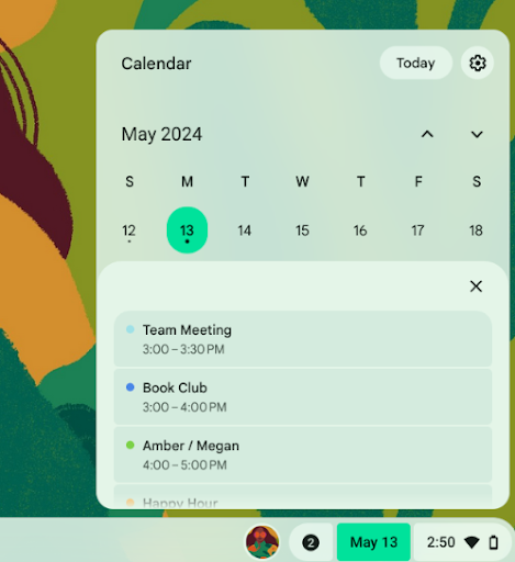 multi calendar