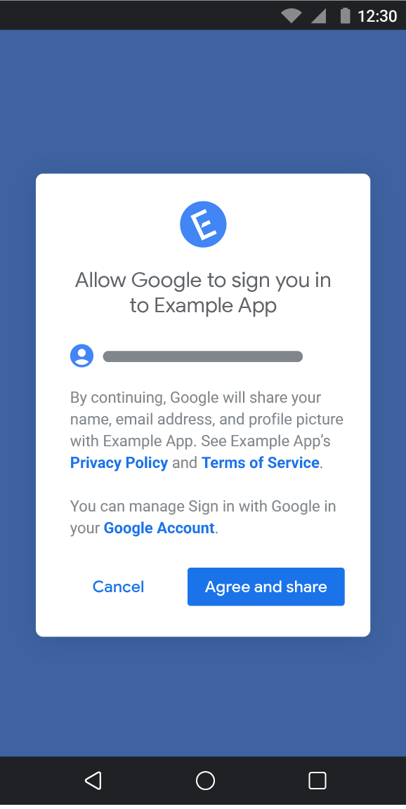 Allow Users to Log In/Sign up Using Other Applications (Google