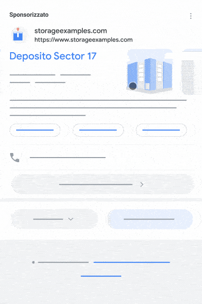 Questa animazione è un esempio del formato dell'annuncio locale Unicard della campagna.