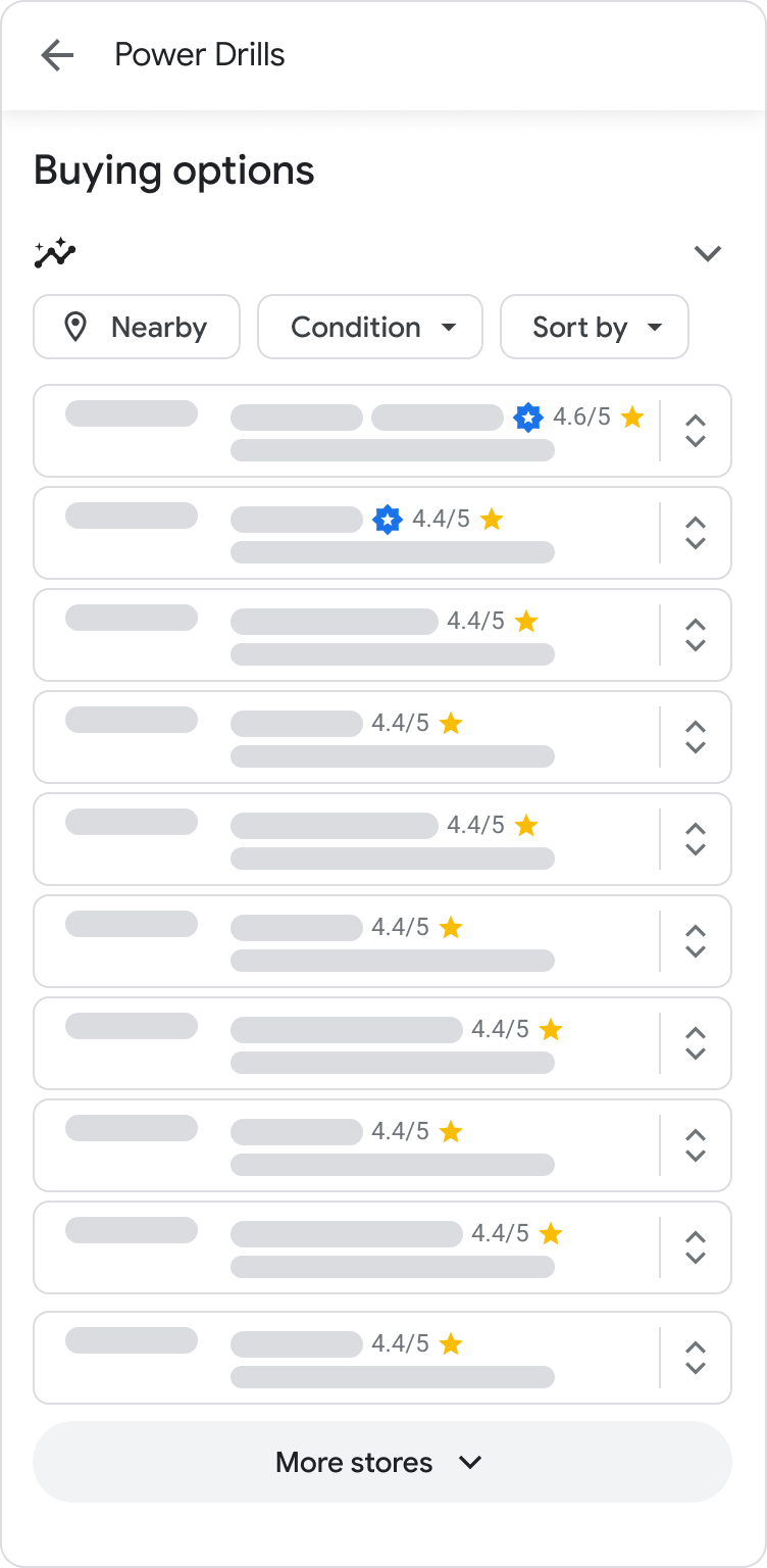 An example profile page on  showing a seller's reputation