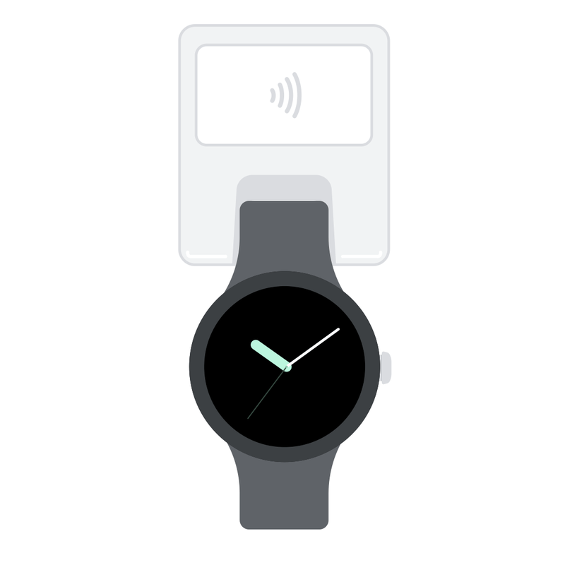 Utilizzare il pagamento contactless con lo smartwatch - Guida di Wear OS by  Google