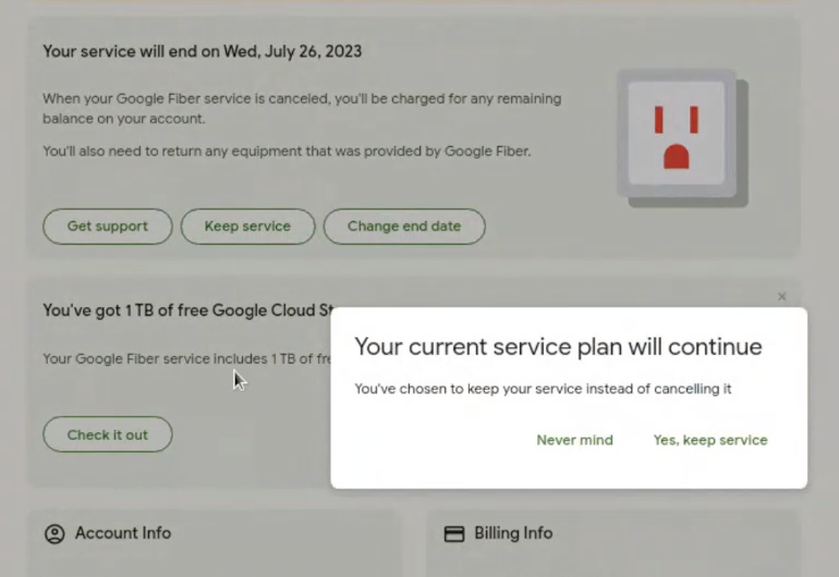 Cancel your Google Fiber service Google Fiber Help