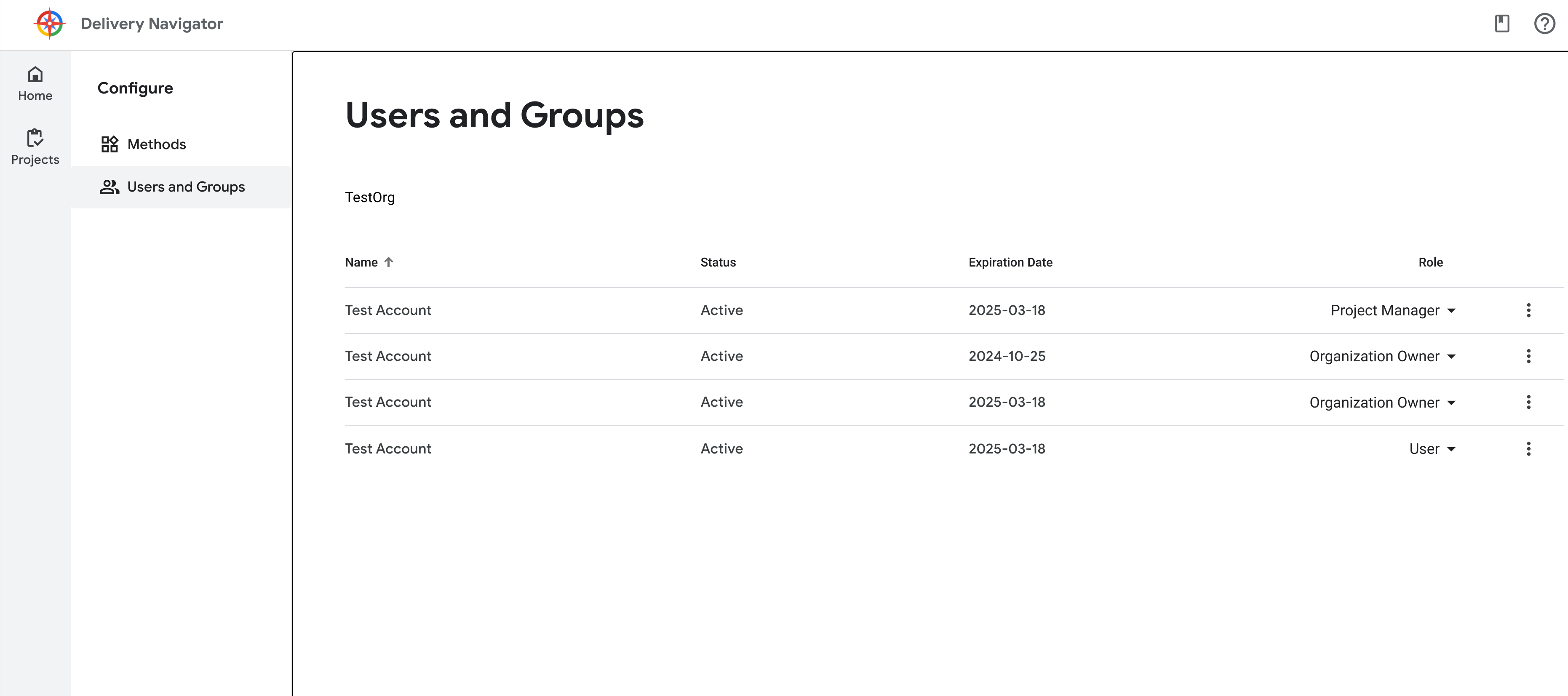 Organization Owner user guide - Delivery Navigator Help