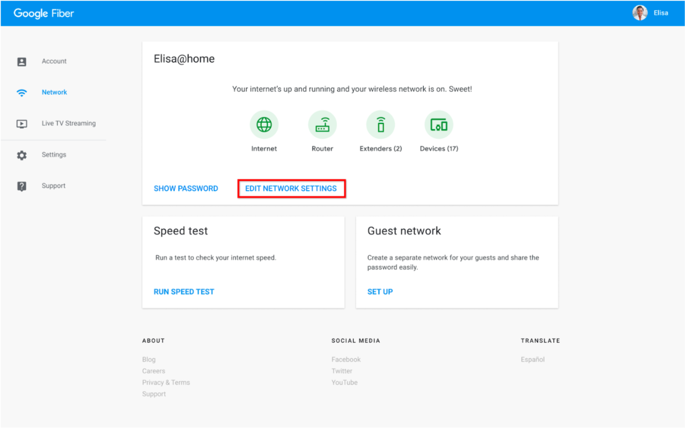 What is my Network Connection… 2.4ghz or 5ghz