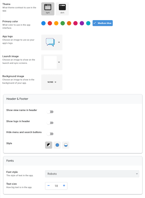 Style: The Essentials - AppSheet Help