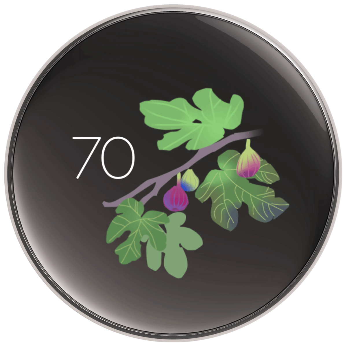 GIF of the Seasonal art Farsight face, September variant