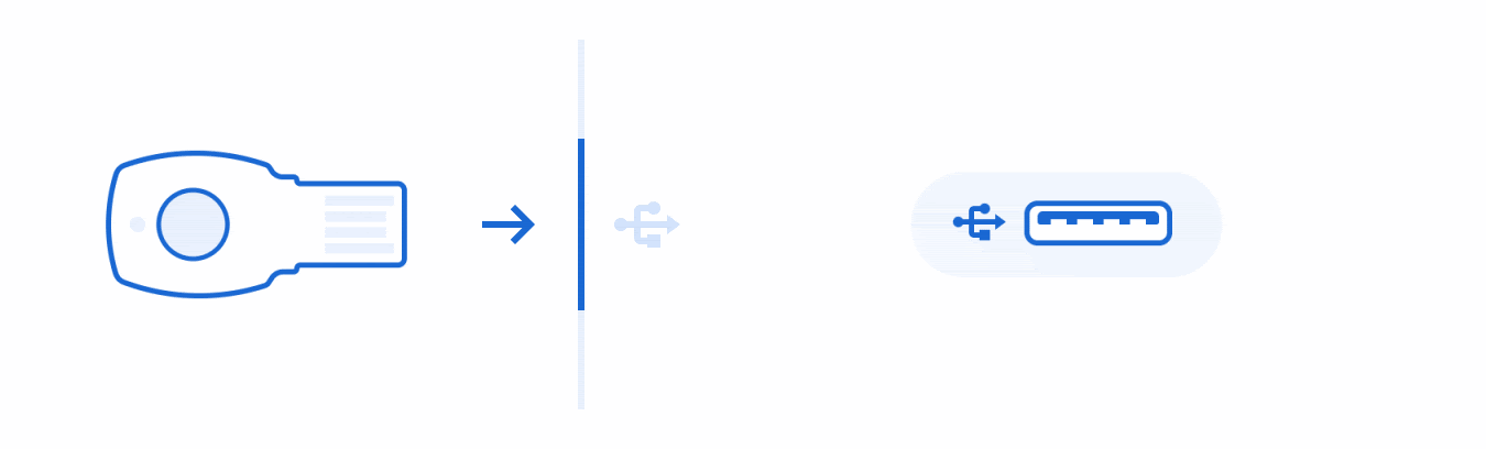 USB-A + NFC security key