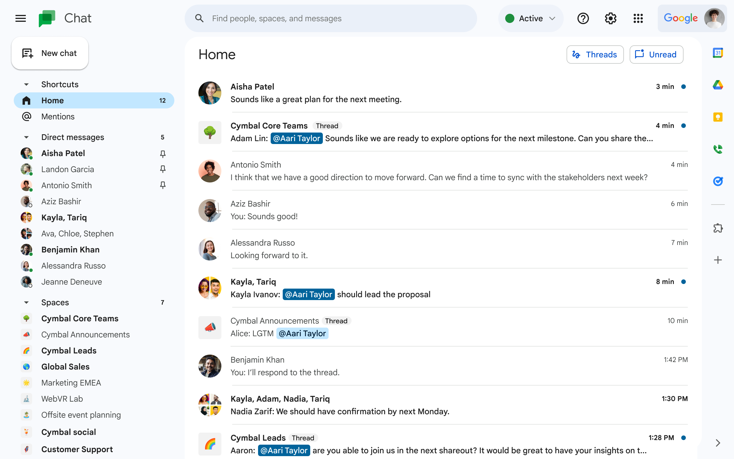 Google Workspace Updates: Hold separate conversations in Google