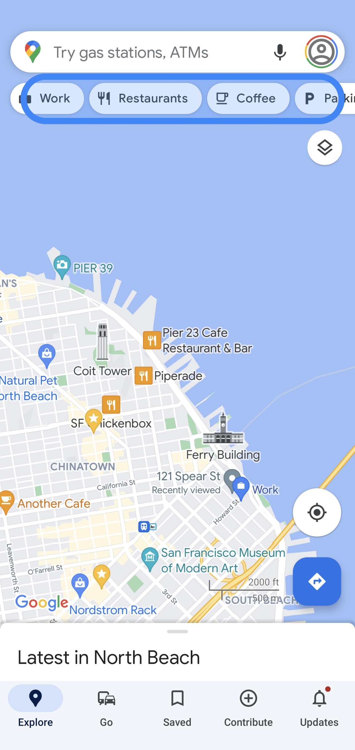 Search for nearby places & explore the area - Android - Google Maps Help