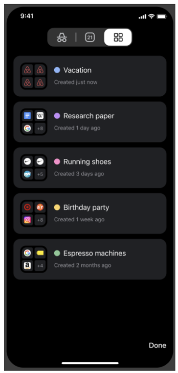sync tab groups
