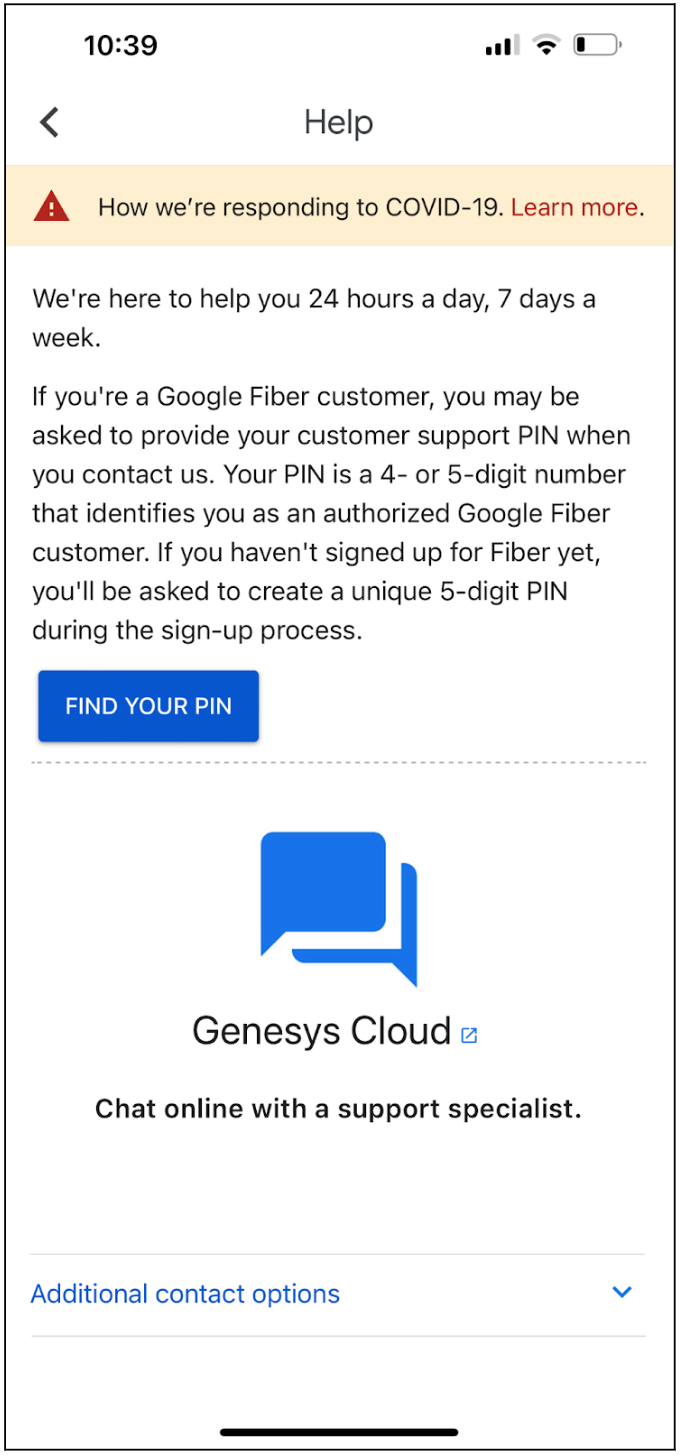 Get support with the GFiber App Google Fiber Help