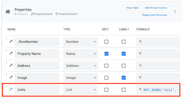 Use virtual columns - AppSheet Help