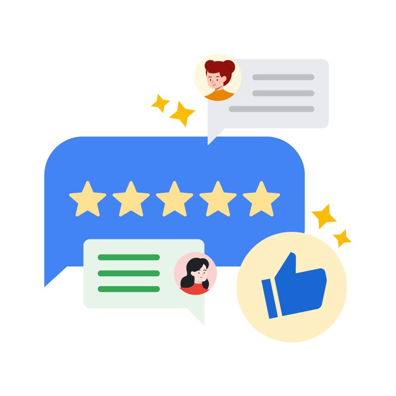 Manage customer reviews