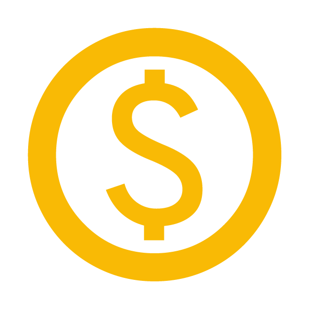 Dollar sign icon