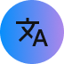 Speech translation badge
