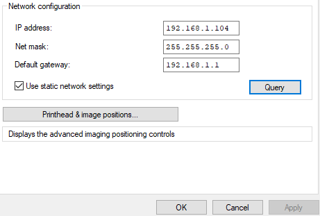 Setting a Static IP address on a Rio Pro 360