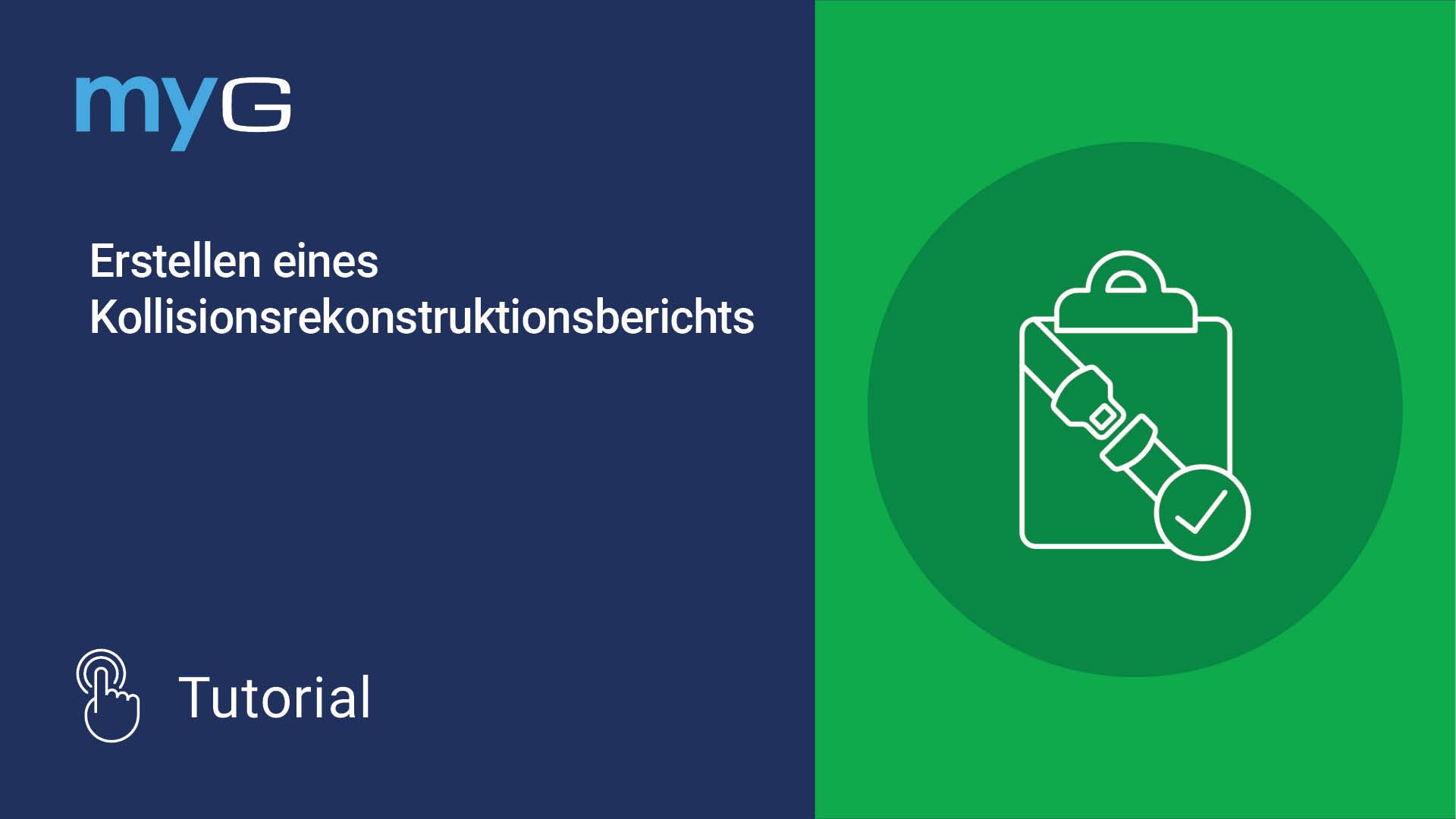 Thumbnail for Erstellen eines Kollisionsrekonstruktionsberichts
