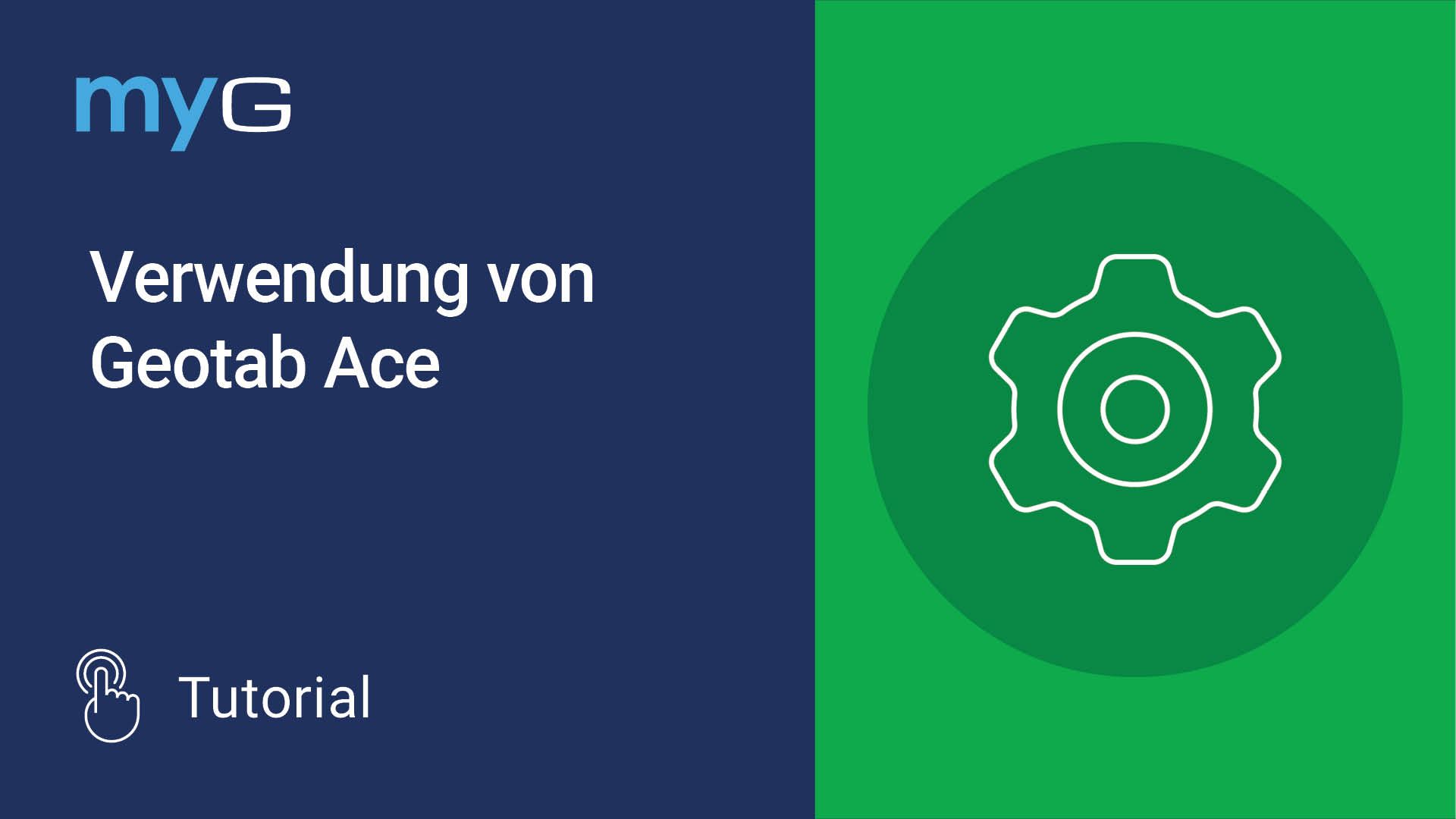 Thumbnail for Verwendung von Geotab Ace