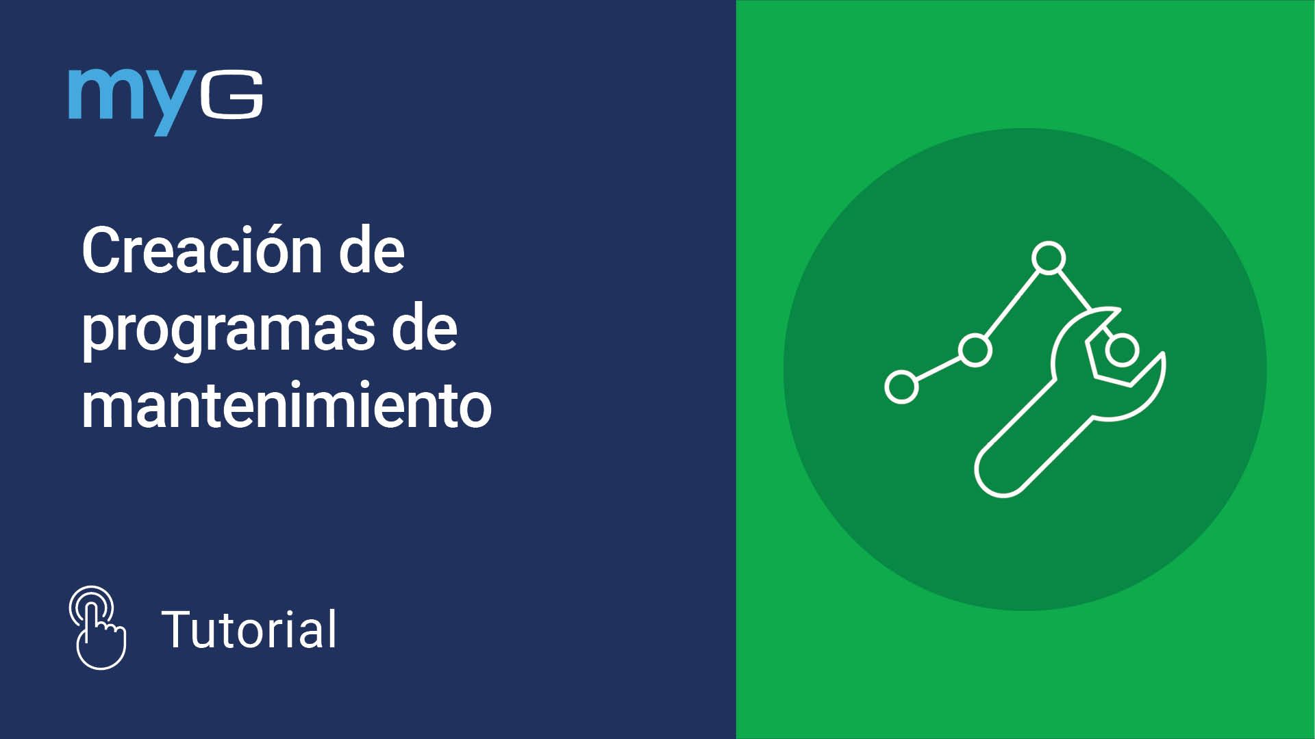 Thumbnail for Creación de programas de mantenimiento