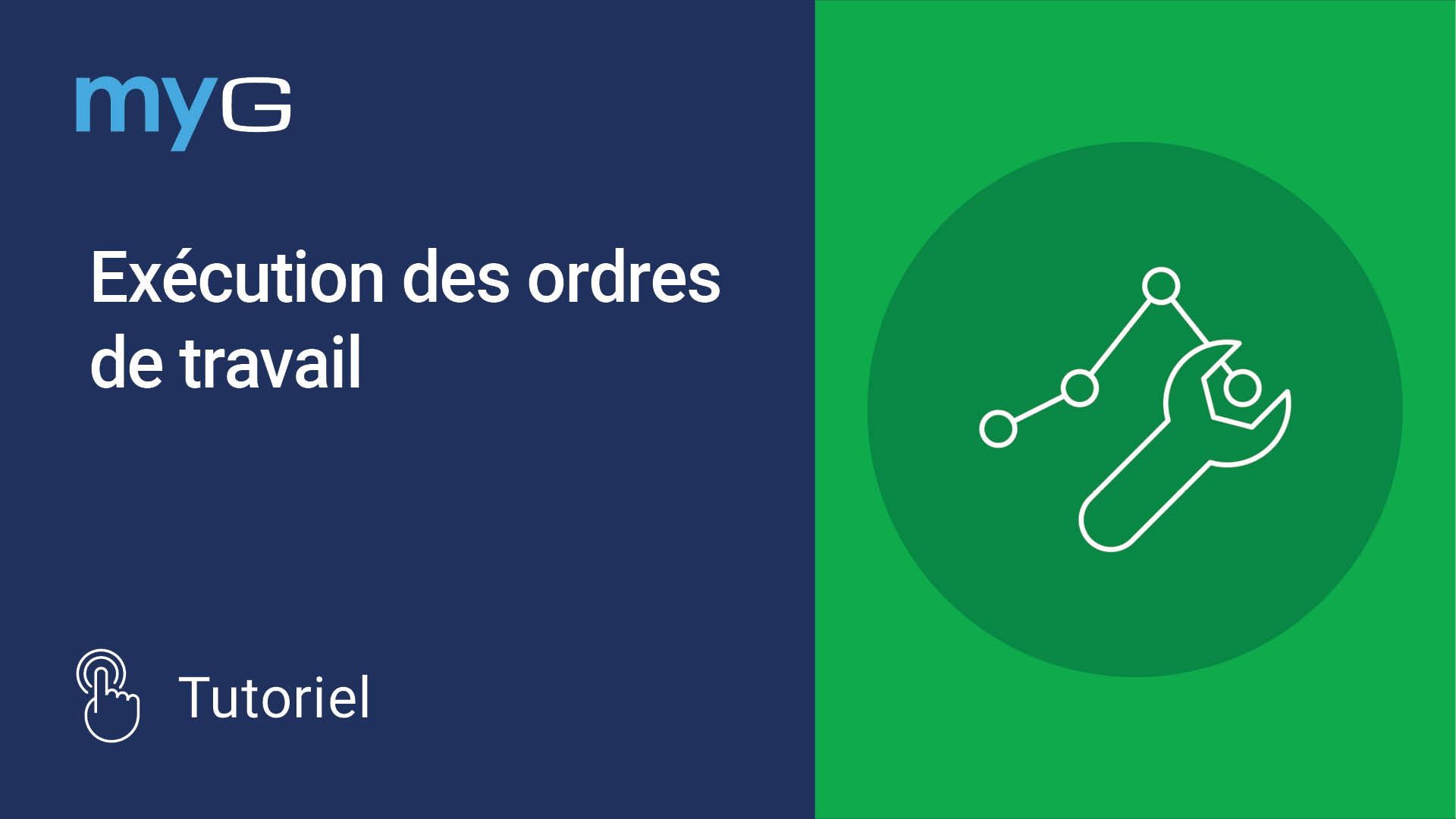 Thumbnail for Exécution des ordres de travail