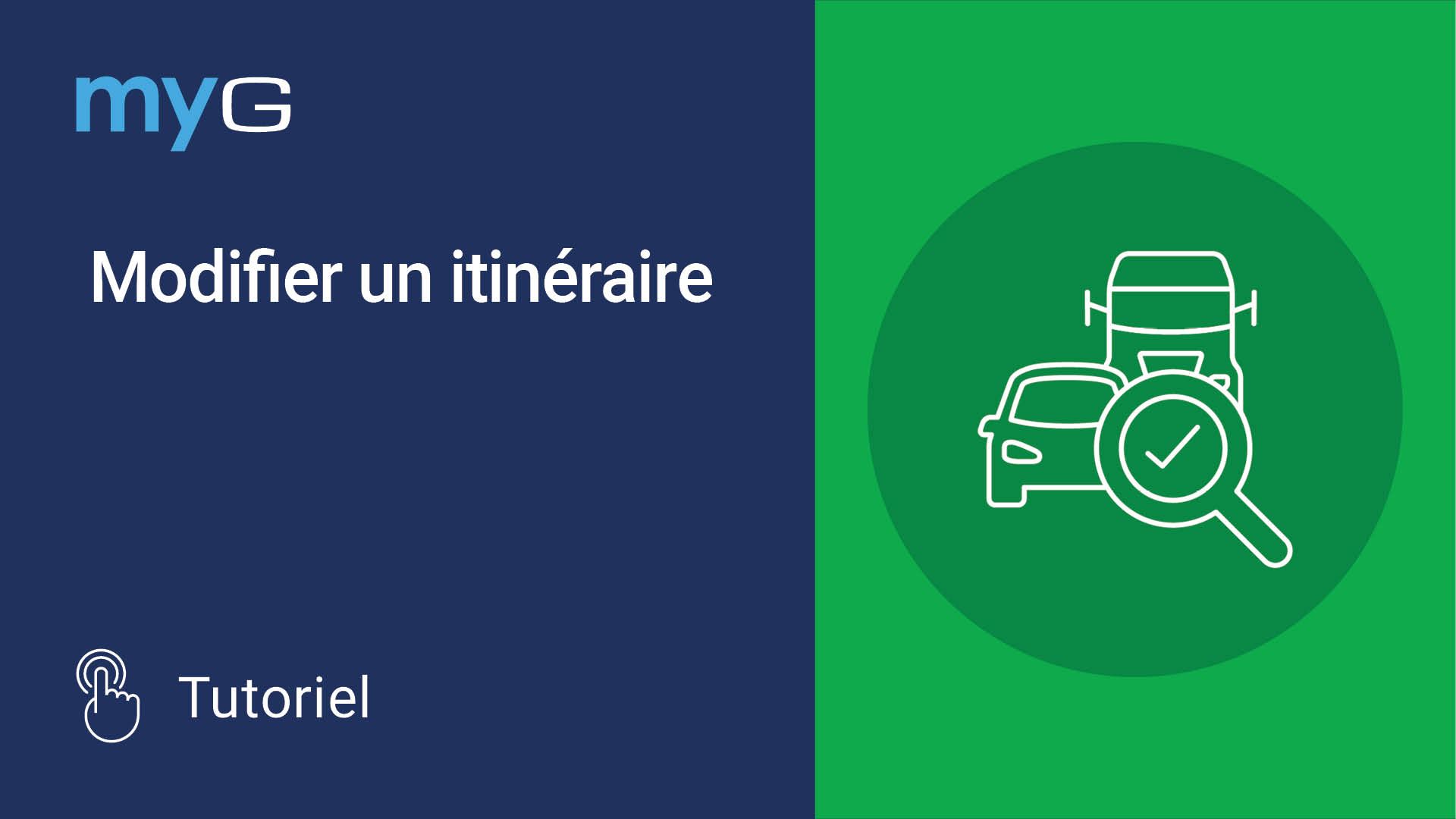 Thumbnail for Modifier un itinéraire