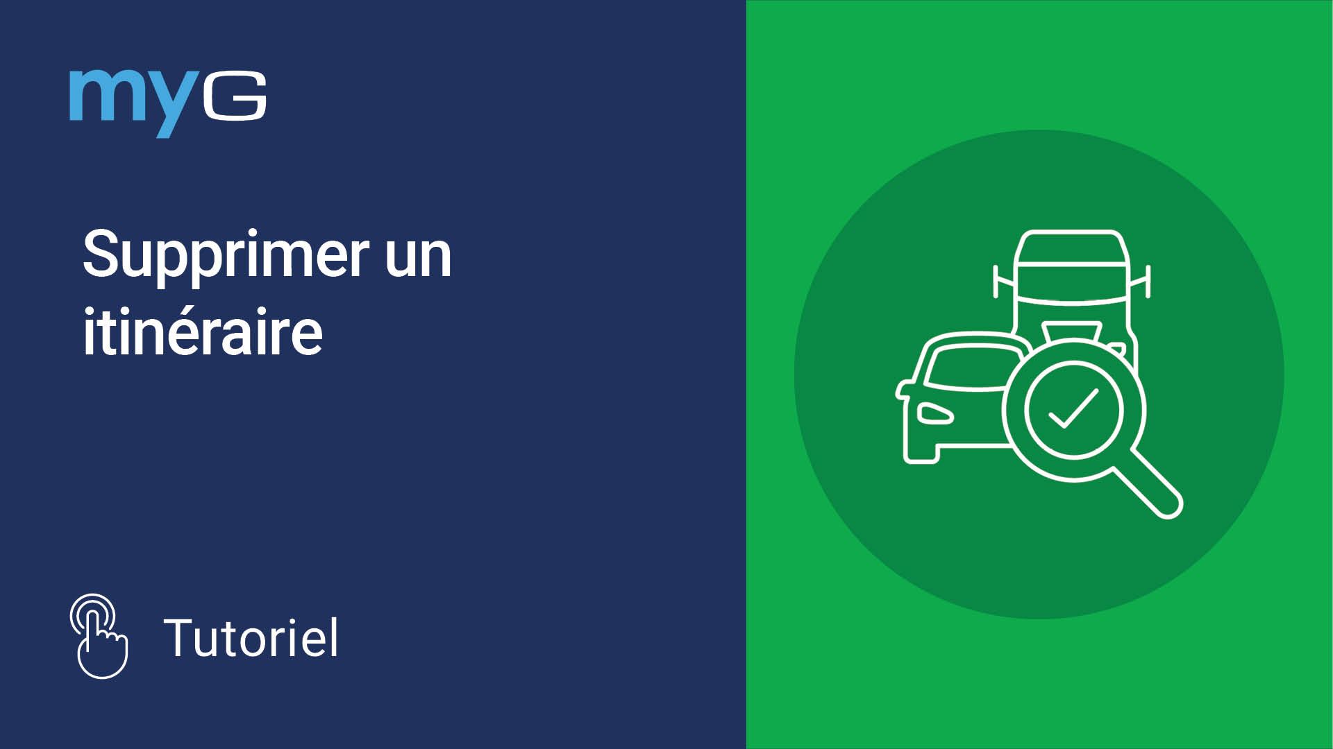 Thumbnail for Supprimer un itinéraire