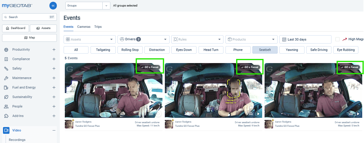 Image showing new GO x Focus Verified feature
