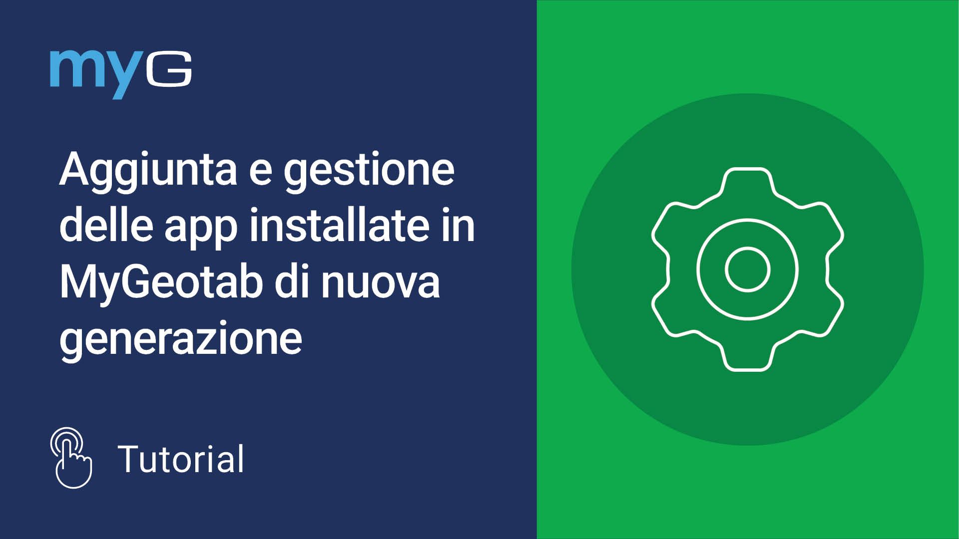 Miniatura per Aggiunta e gestione delle app installate in MyGeotab di nuova generazione