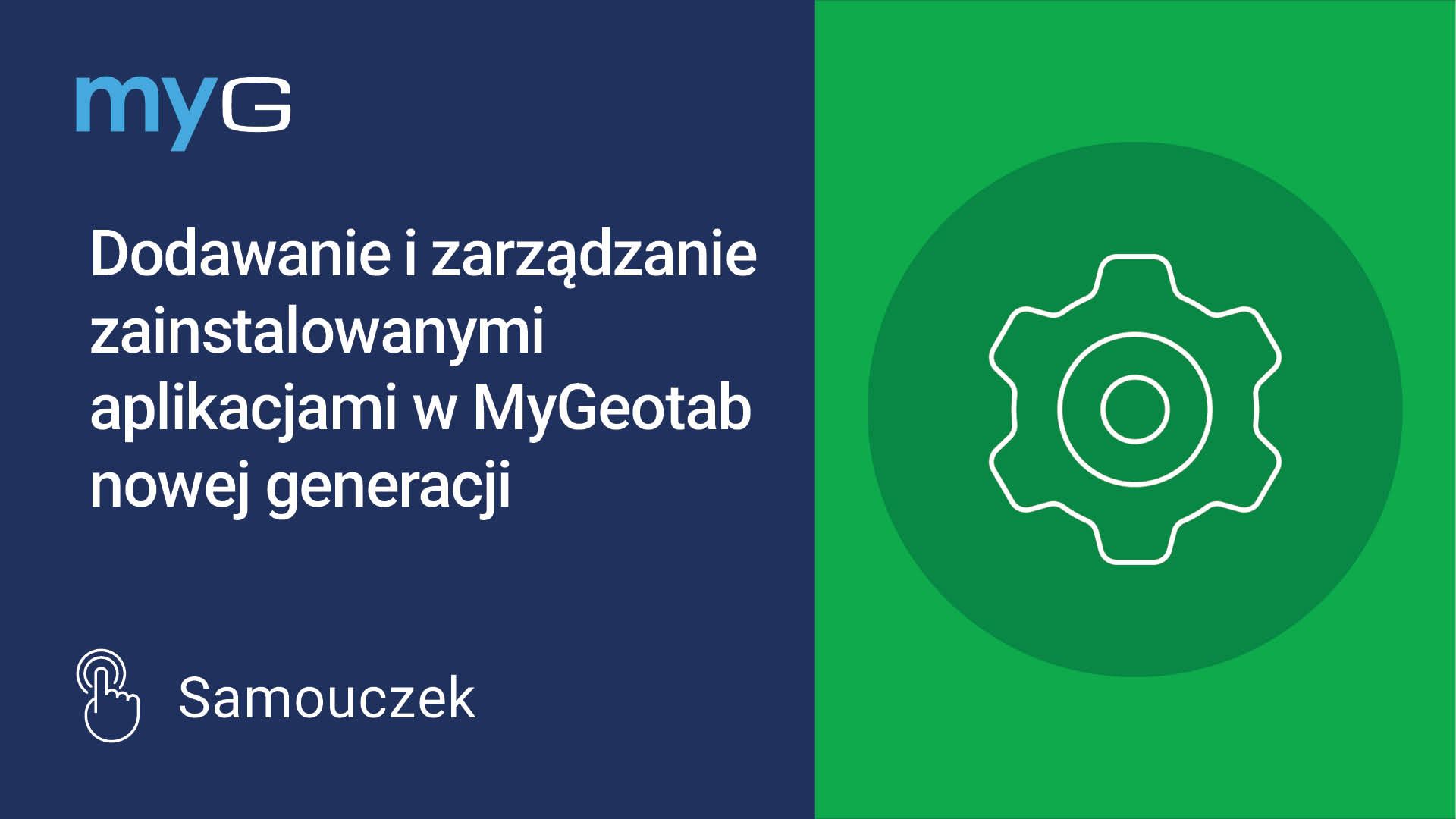 Miniatura dla Dodawanie i zarządzanie zainstalowanymi aplikacjami w MyGeotab nowej generacji