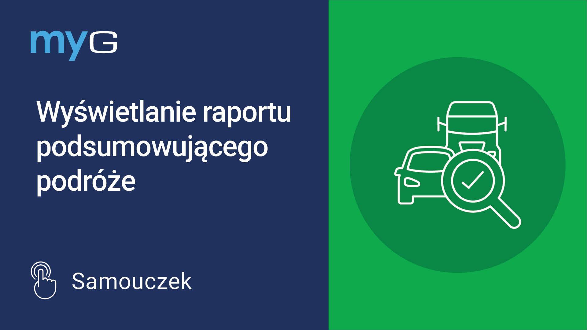 Thumbnail for Wyświetlanie raportu podsumowującego podróże