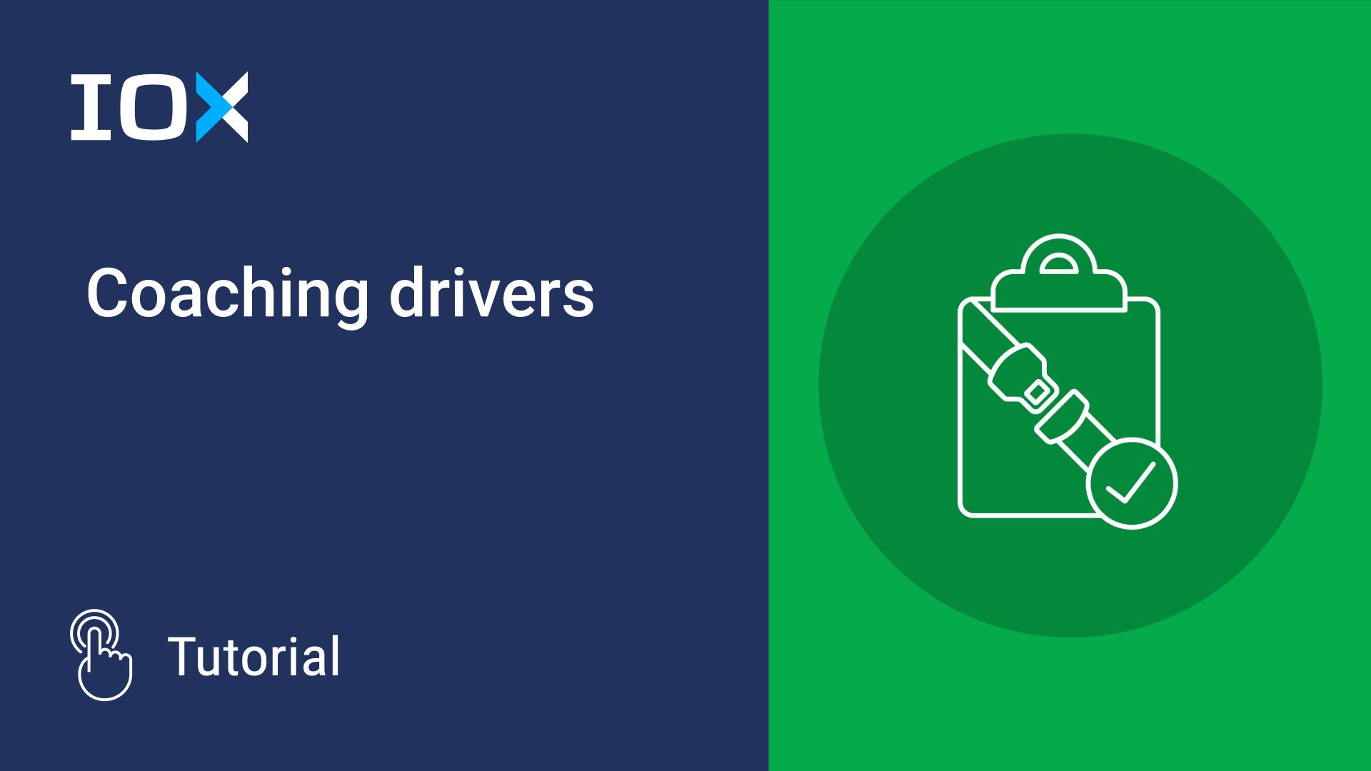 Thumbnail for Coaching drivers