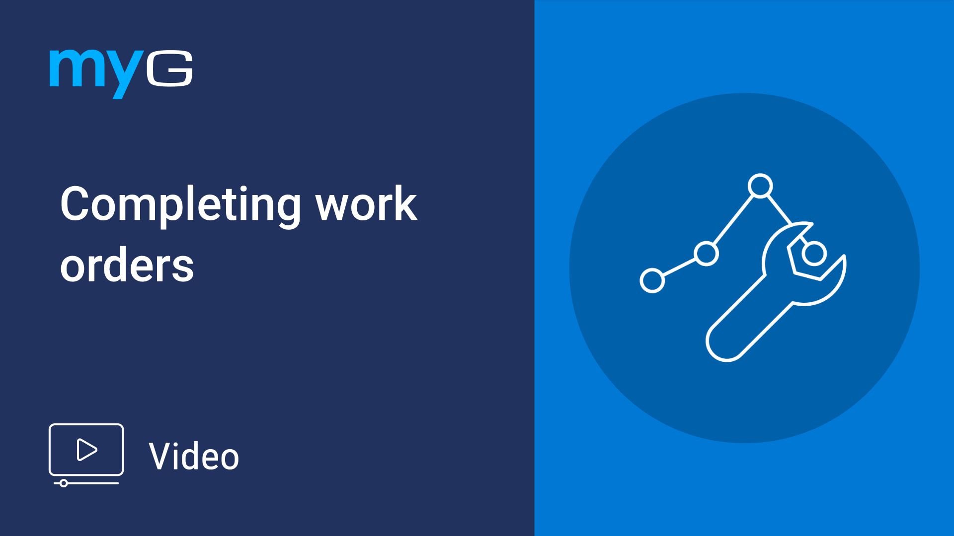 Thumbnail for Completing work orders