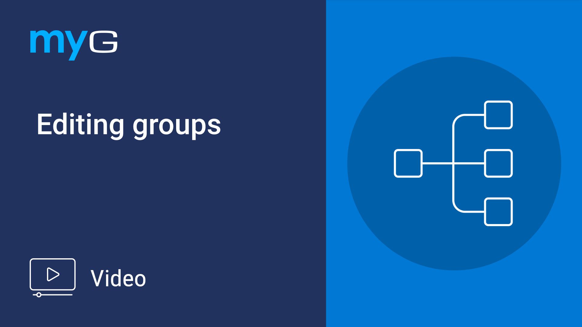 Thumbnail for Editing groups