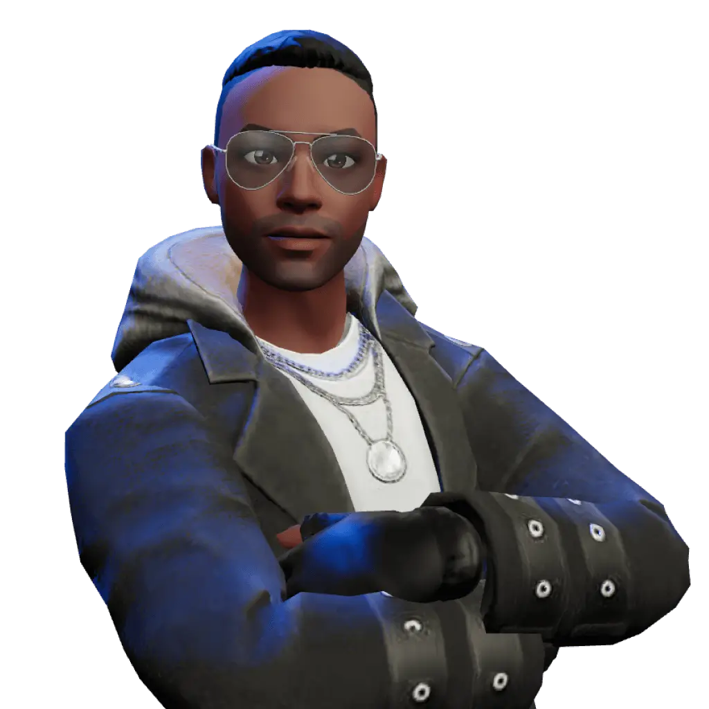 Portrait image of the in-game avatar used by Partisan BuggaBoom