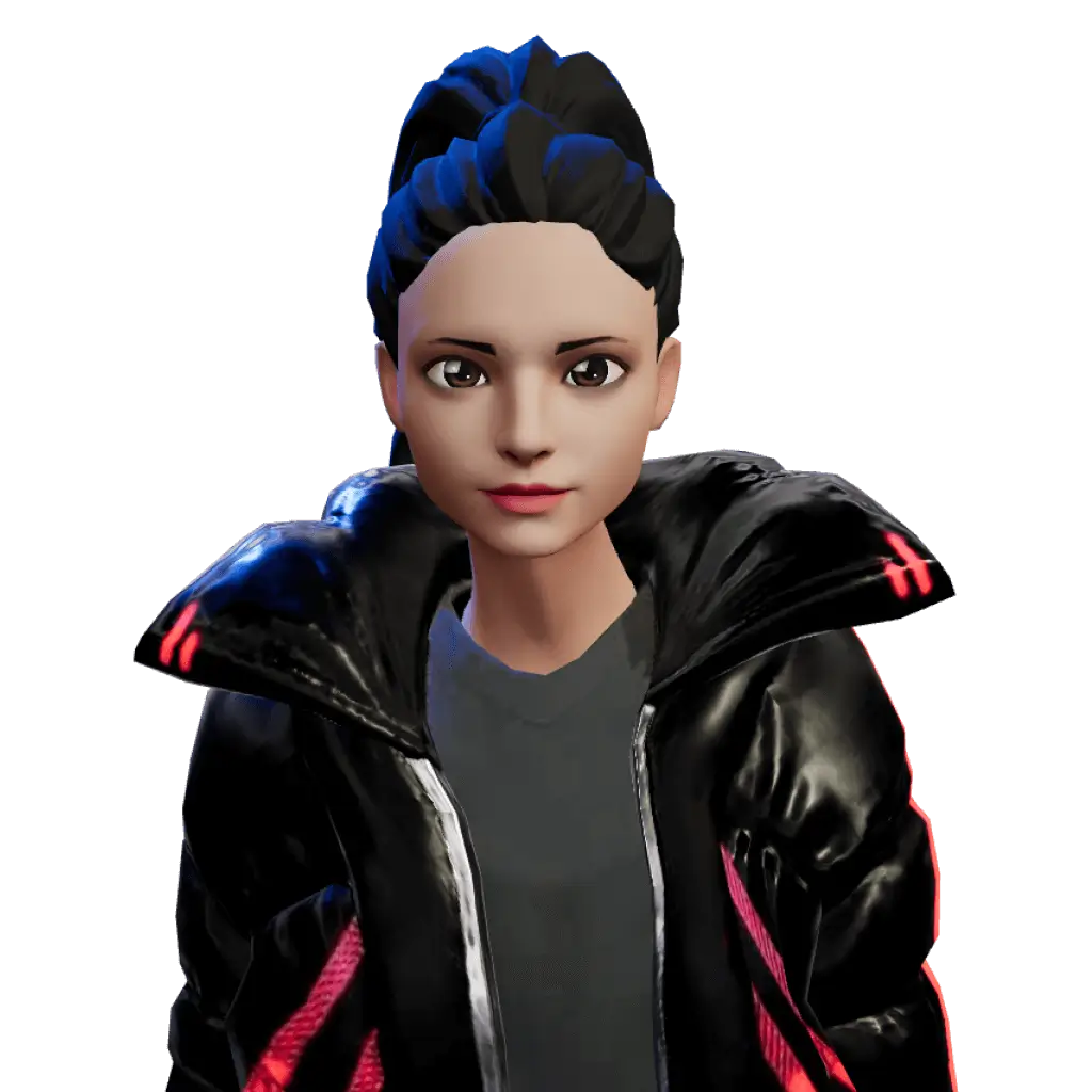 Portrait image of the in-game avatar used by Partisan Noir Black