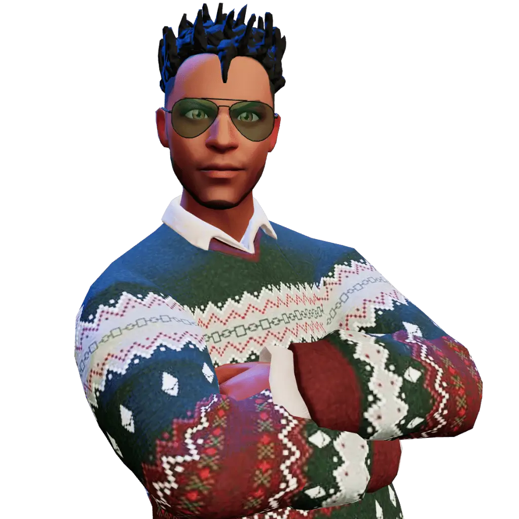 Portrait image of the in-game avatar used by Partisan G P Floyd Jr