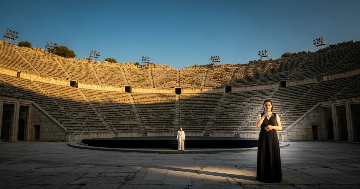 National Theatre of Greece Stages Fully Accessible 'The Trojan Women' at Epidaurus