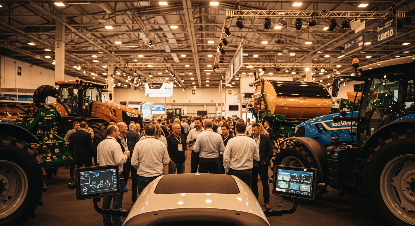 Industry professionals discuss the competitive landscape of agricultural machinery at Agrishow 2026 in Brazil as Chinese and domestic firms vie for market share.