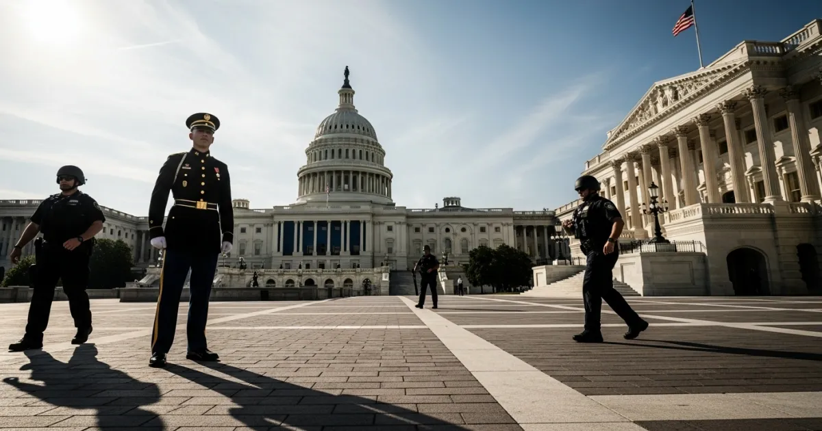 Air Force Major Arrested While Protesting at U.S. Capitol