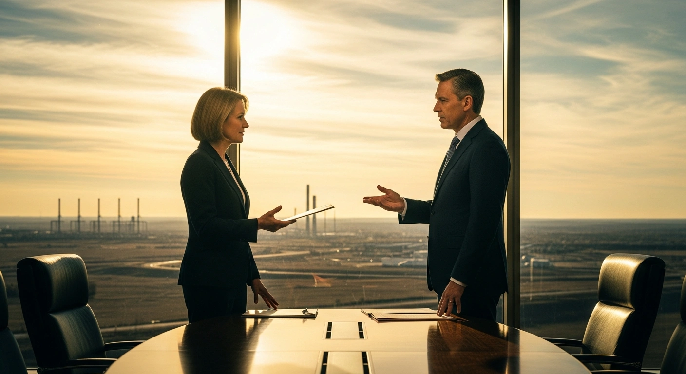 Alberta Premier Danielle Smith and Prime Minister Mark Carney engage in high-level discussions regarding Canadian energy infrastructure and federal pipeline negotiations.