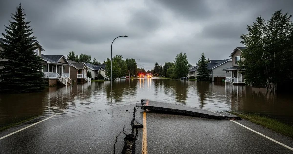 Severe Flooding Impacts Alberta Following Historic July Rainfall
