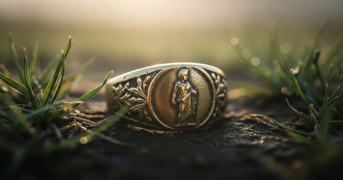 Rare 1,700-Year-Old Roman Gold Ring Discovered in Somerset