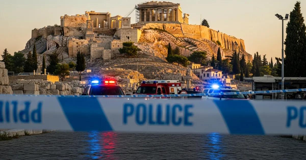 Two American Tourists Injured in Stabbing Incident Near Acropolis in Athens