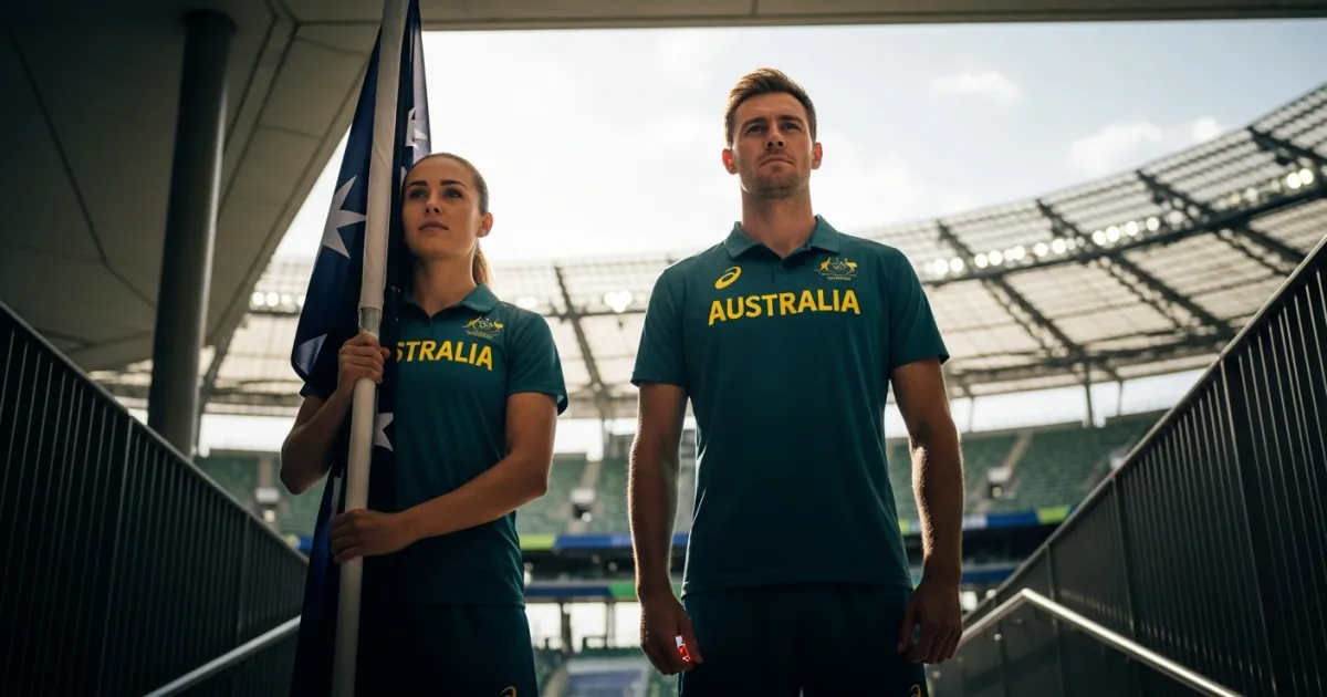Nina Kennedy and Tim Hodge Named Australia's Flag and Baton Bearers for Glasgow 2026