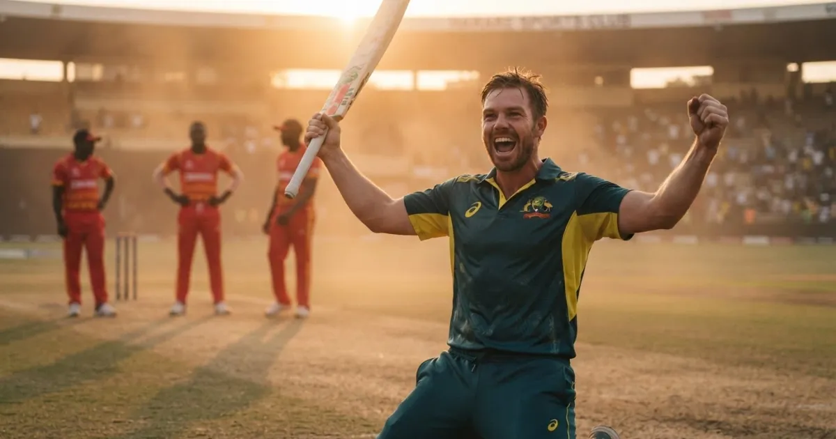 Australia Completes 3-0 ODI Series Sweep Against Zimbabwe in Harare