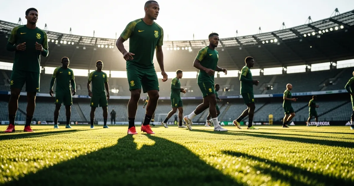 Bafana Bafana Regroup for Crucial World Cup Clash Against Czech Republic