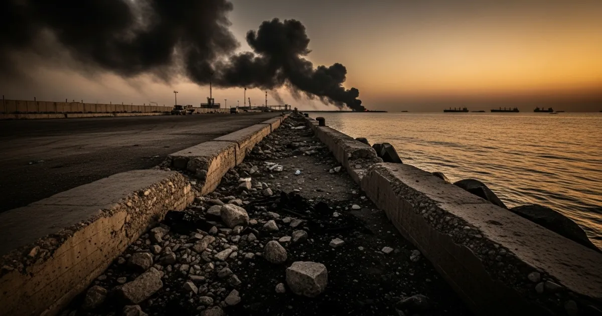 Reports of Fatalities Following Strike at Iranian Port of Bandar-e-Khamir